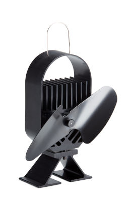 Ecofan 812AMXBX Stove Fan, 175 cfm Air, Black